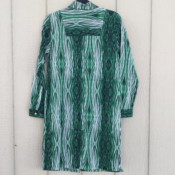 DEREK LAMB  SHIRT DRESS HIDDEN BUTTONS   size  S - Picture 2 of 9